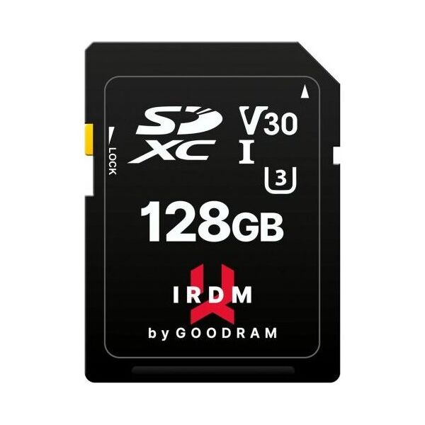 Karta GoodRam IRDM SDXC 128 GB UHS-I/U3 V30 (IR-S3A0-1280R12)