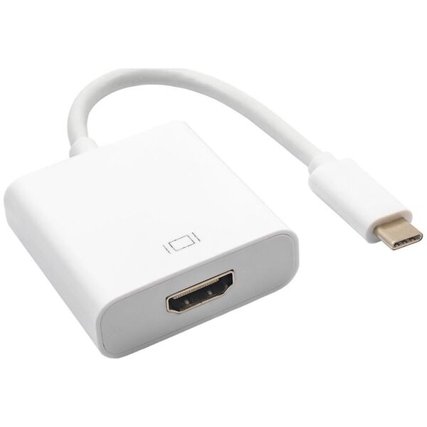 Adapter USB Akyga USB-C - HDMI Biały  (AK-AD-53)