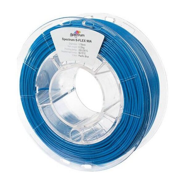 Spectrum Filament S-FLEX 90A Pacific Blue 1,75 mm/0,25 kg