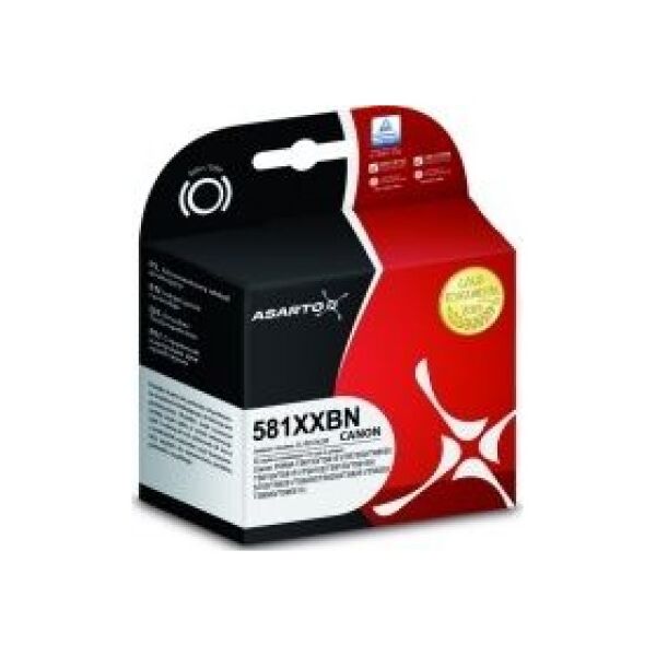 Tusz Asarto Tusz Asarto do Canon CLI-581XXLBK | 6360 str. | black