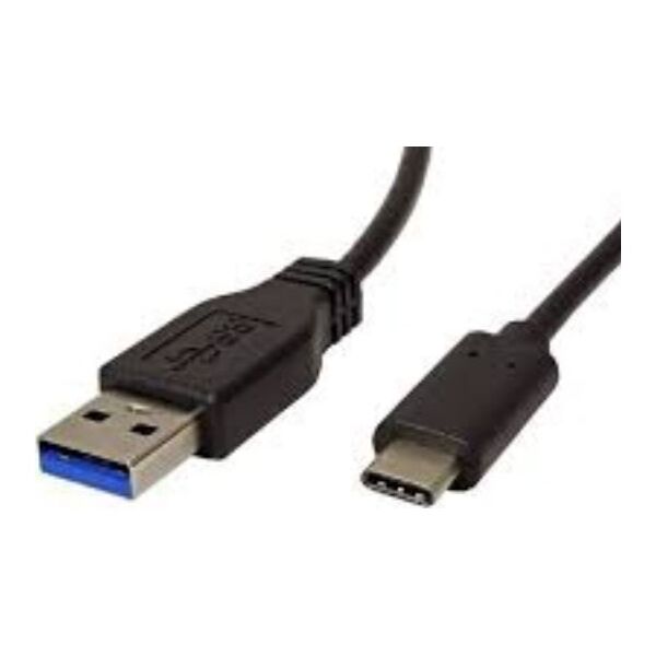 Kabel USB Neutralle USB-A - USB-C 1 m Czarny