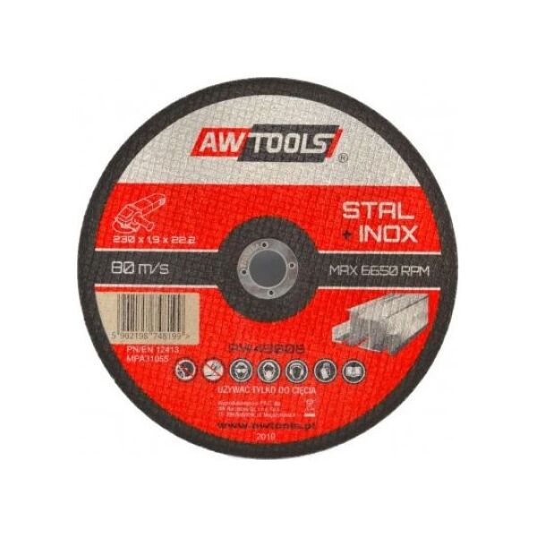 AWTools tarcza do metalu 230x1,9x22,2mm (AW49006)