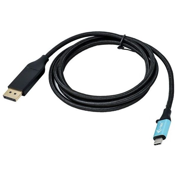 Kabel USB I-TEC USB-C - DisplayPort 2 m Czarny (C31CBLDP60HZ2M)