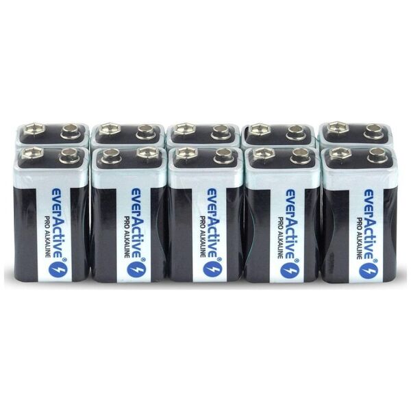 EverActive Bateria 9V Block 650mAh 10 szt.
