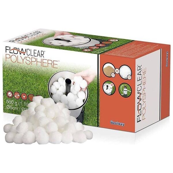 Bestway KULE FILTRUJĄCE BESTWAY FLOWCLEAR POLYSPHERE (58475)
