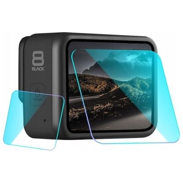Puluz Zestaw 2w1 Osłona Na Ekran Lcd I Obiektyw Do Gopro Hero 8 Black