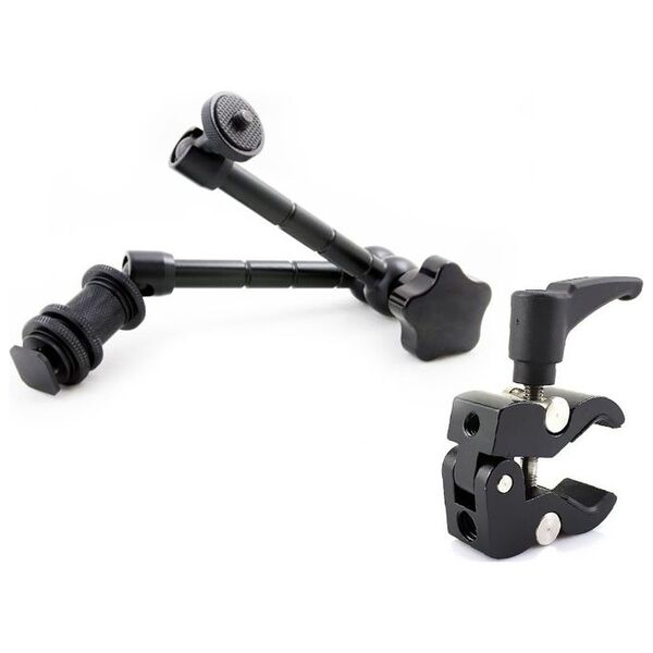 Commlite RamiĘ Przegubowe Magic Arm 11" + Zacisk Clamp