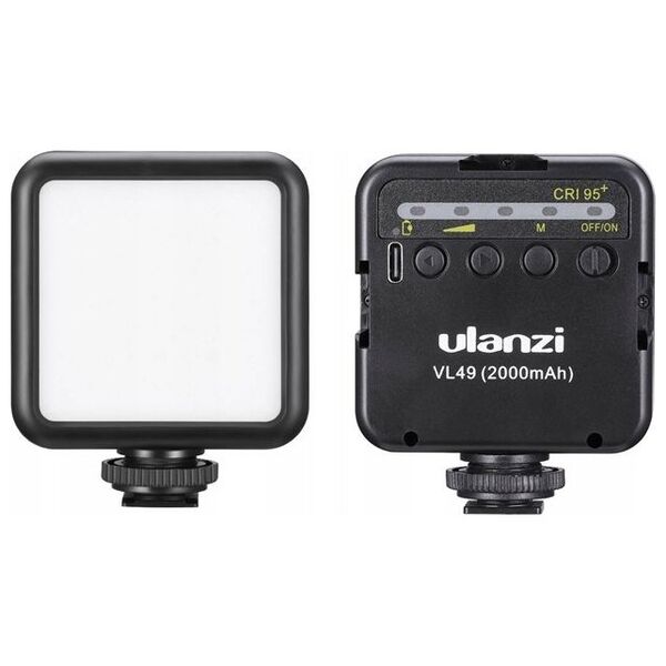 Ulanzi Lampa Diodowa Led 49 2000 Mah Ulanzi Vl49 Do Gimbala / Aparatu / Kamery / Telefonu