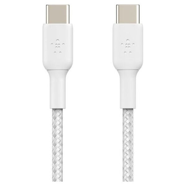 Kabel USB Belkin USB-C - USB-C 1 m Biały (CAB004bt1MWH)