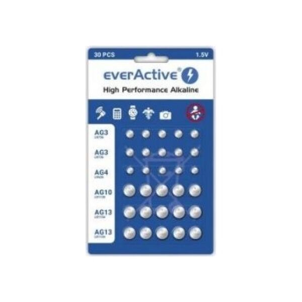 EverActive Bateria EverActive 65 mAh 30 szt.