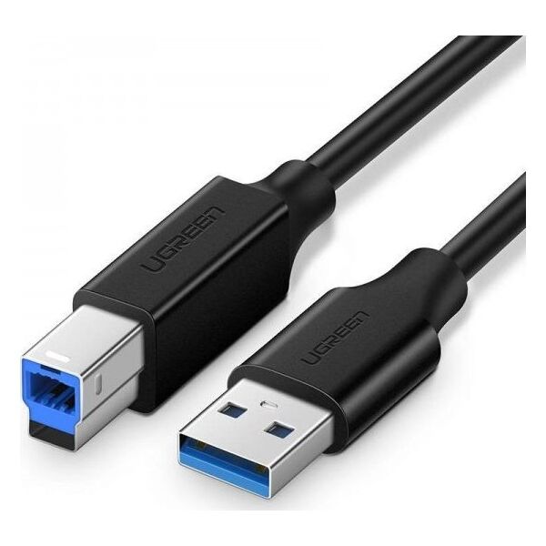Kabel USB Ugreen USB-A - USB-B 2 m Czarny (UGR408BLK)