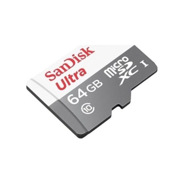 Karta SanDisk Ultra MicroSDXC 64 GB Class 10 UHS-I  (SDSQUNR-064G-GN6TA)