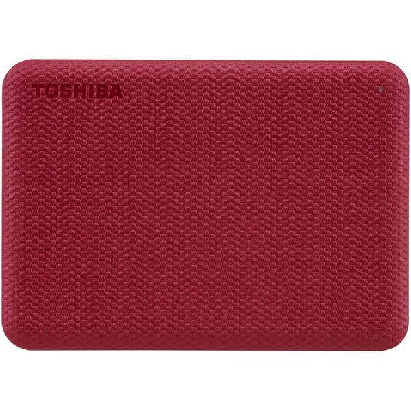 Dysk zewnętrzny HDD Toshiba Canvio Advance 4TB Czerwony (HDTCA40ER3CA)