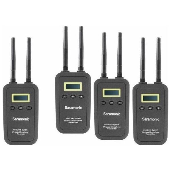 Mikrofon Saramonic VmicLink5 RX + TX + TX + TX