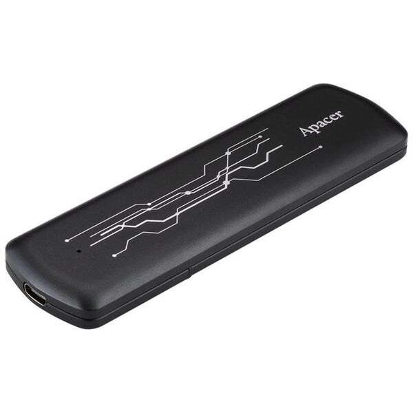 Dysk zewnętrzny SSD Apacer AS722 512GB Czarny (AP512GAS722B-1)