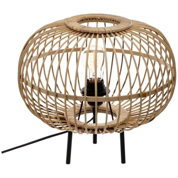 Lampa stołowa Atmosphera Bambusowa lampka nocna Eads 33 cm
