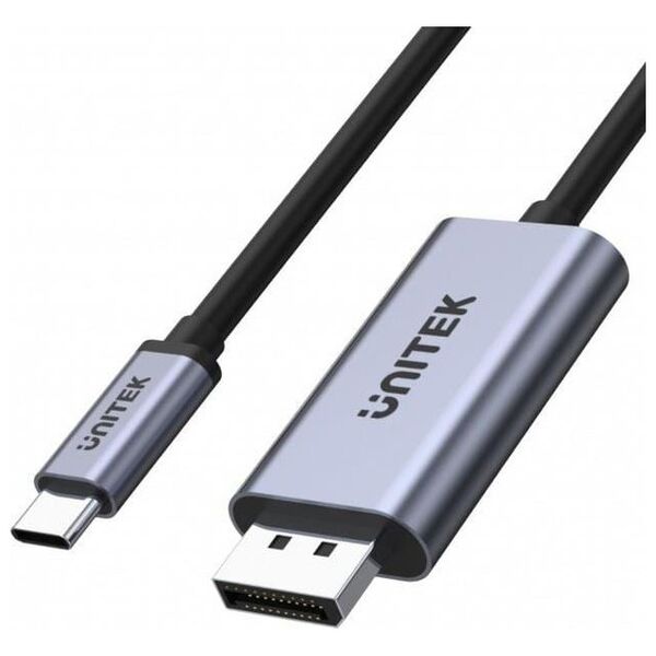 Adapter USB Unitek USB-C - DisplayPort Czarny  (V1409A)