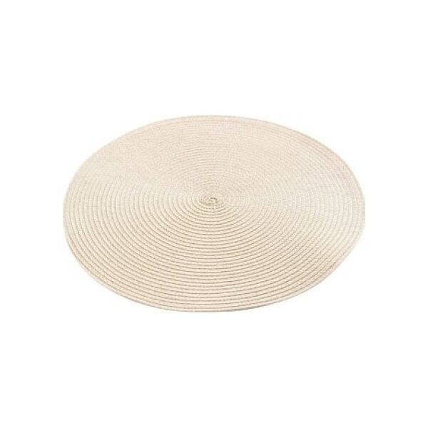 Douceur d`Interieur PODKŁADKA ZEBULON - Kremowa okrągła 35 cm