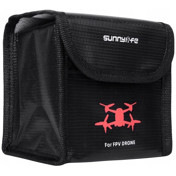 SunnyLife Futerał Etui 2x Bateria Dji Fpv Combo Ognioodporny