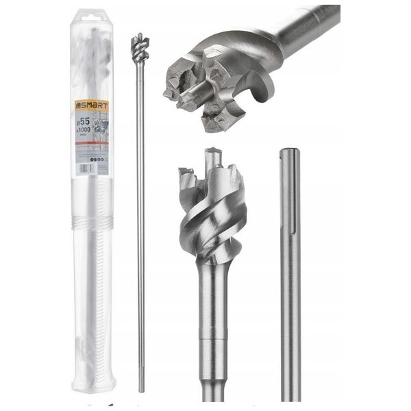 Wiertło Smart wiertło przebiciowe sds max 55x1000 SM-18-P551000