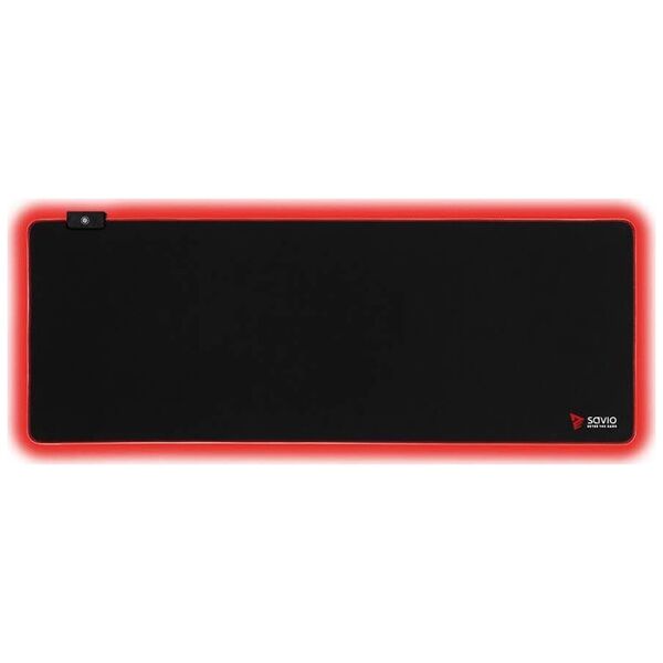Podkładka Savio Turbo Dynamic XL LED RGB (SAVGLETDXL)