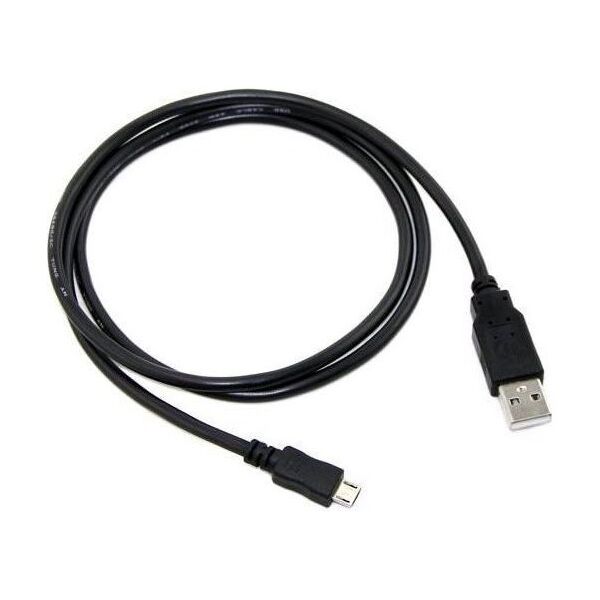 Kabel USB C-Tech USB-A - microUSB 1 m Czarny (CB-USB2M-10B)