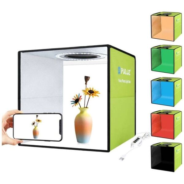 Puluz Puluz Namiot bezcieniowy 30cm LED PU5032G