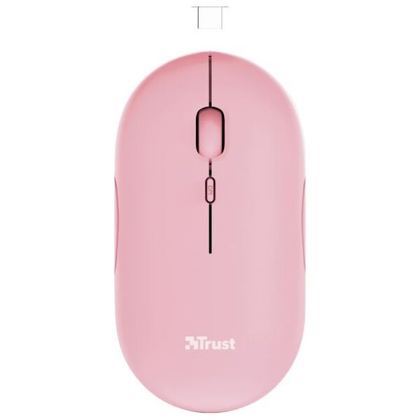 Mysz Trust Puck Rechargeable Wireless Ultra-Thin (24125)