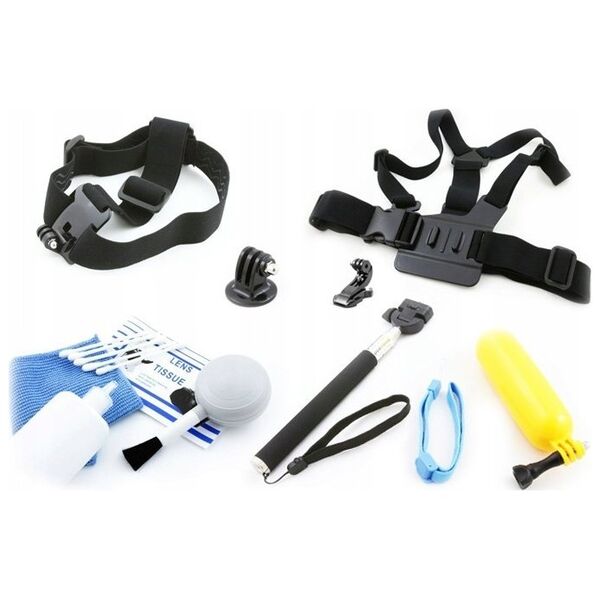 Xrec Zestaw Monopod / Bojka / Head I Chest Mount Do Gopro Hero / Sjcam