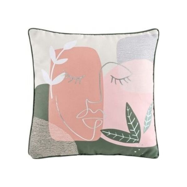 Douceur d`Interieur PODUSZKA DEKORACYJNA ARTY LINE - RÓŻOWA 40x40