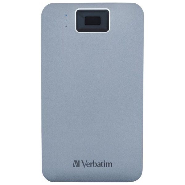Dysk zewnętrzny HDD Verbatim Executive Fingerprint Secure 1TB Niebieski (53652)