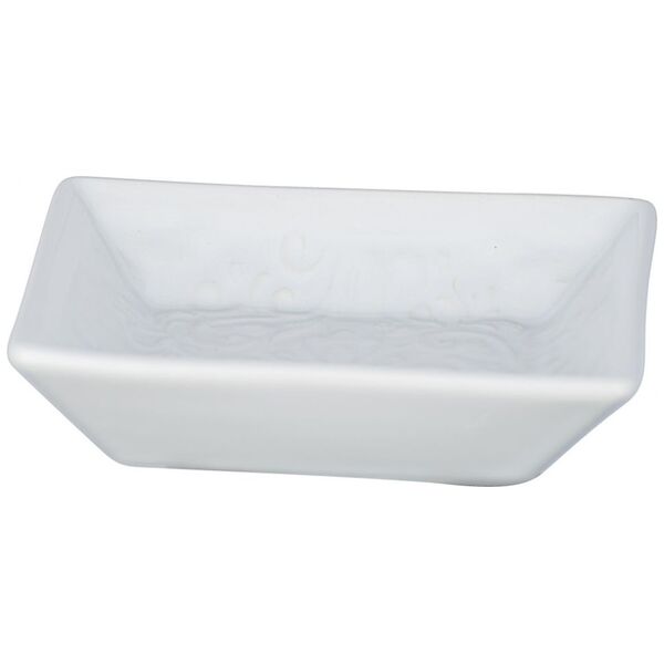 Wenko uchwyt na mydło Cordoba 10,5 x 2,5 cm ceramiczny biały