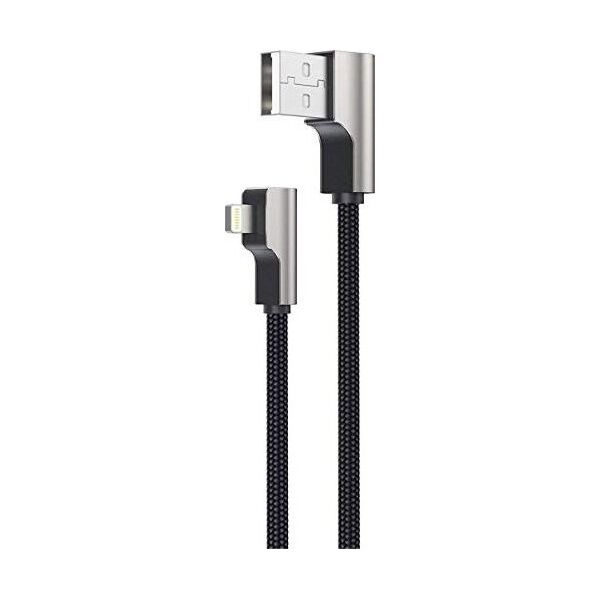 Kabel USB Aukey USB-A - Lightning 2 m Czarny (CB-AL01 BLACK)