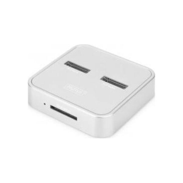 Stacja dokująca Digitus Stacja dokująca DIGITUS do SSD M.2 NVMe + M.2 SATA z czytnikiem kart SD Express, USB-C