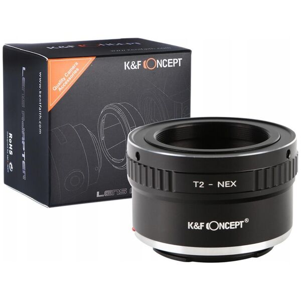 Kf Adapter Redukcja Do Sony E / Nex Na T-2 T2 T-mount / Kf06.252