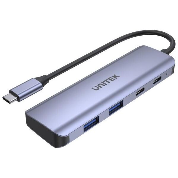 HUB USB Unitek 2x USB-C  + 2x USB-A 3.1 Gen1 (H1107Q)