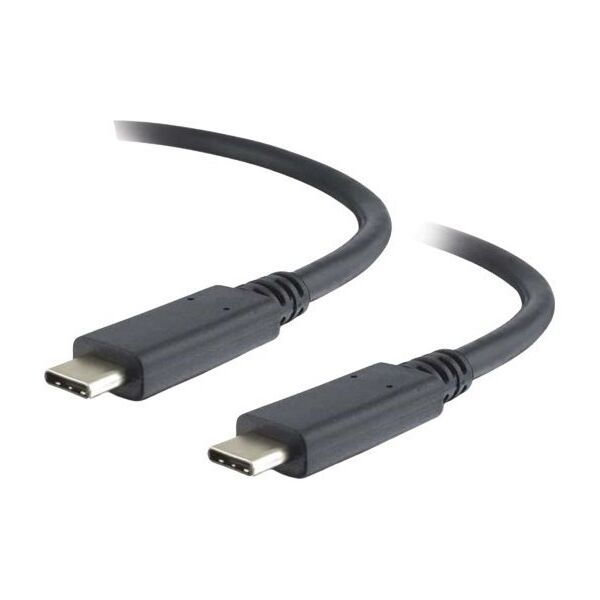 Kabel USB PremiumCord USB-C - USB-C 1 m Czarny (ku31ch1bk)
