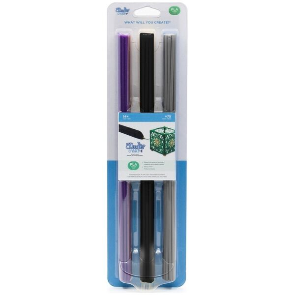 3Doodler Filament Create i PRO, PLA, 75szt., 3 kolory, PL-NIGHT-75