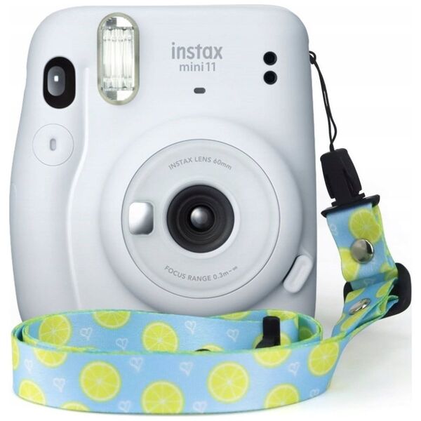 Pokrowiec LoveInstant Uniwersalny Pasek Na Szyję Do Aparatu Fujifilm Fuji Instax Mini 11 8 9 70 90 / Cytrynki