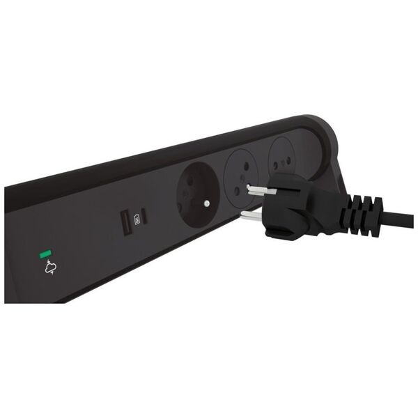 Listwa zasilająca Legrand Przedłużacz z USB 3X2P+Z 1.5M-C/G Legrand 049425 himp