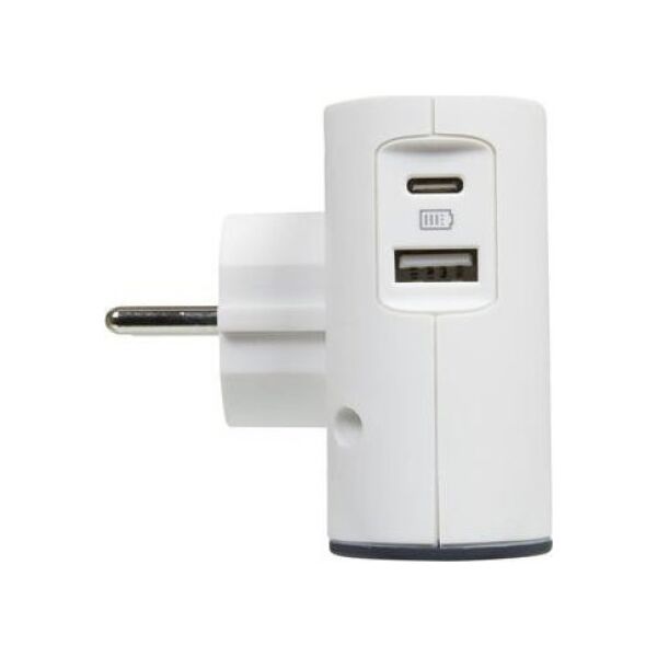 Legrand Rozgałęźnik płaski 2X2P+USB AC-B/G Legrand 049401 himp