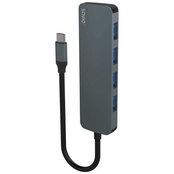 HUB USB Savio 4x USB-A 3.1 Gen1 (SAVIO AK-54)