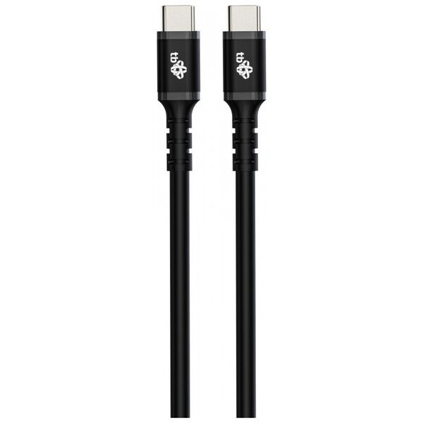 Kabel USB TB Print USB-C - USB-C 1 m Czarny (AKTBXKUCC2SI10B)