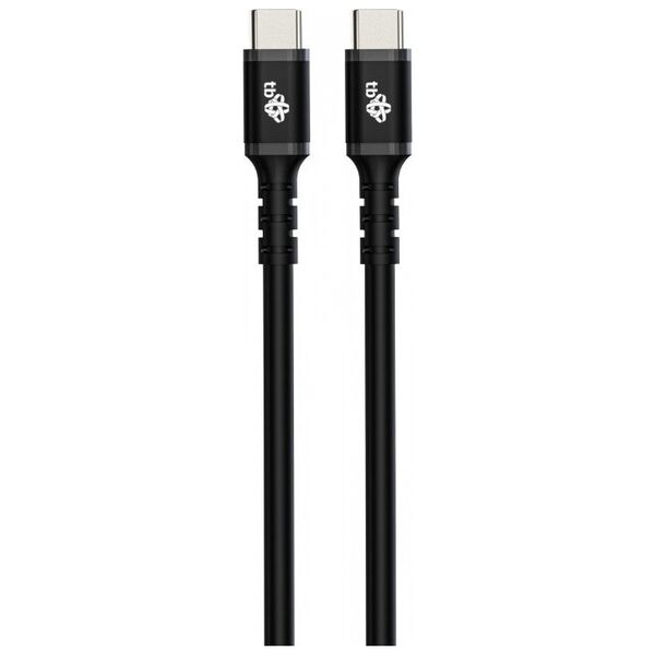 Kabel USB TB Print USB-C - USB-C 2 m Czarny (AKTBXKUCC2SI20B)