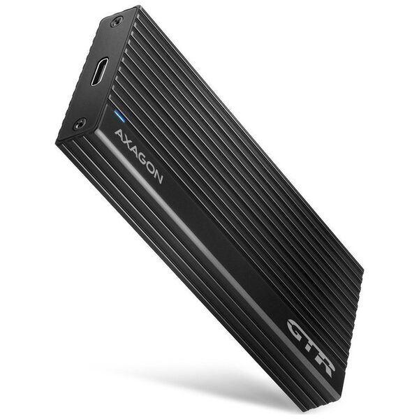 Kieszeń Axagon Obudowa zewnętrzna aluminiowa EEM2-GTR, USB-C 3.2 GEN 2 M.2 NVMe SSD