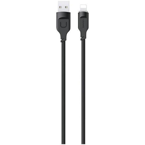 Kabel USB Usams USB-A - Lightning 1.2 m Czarny (brak)