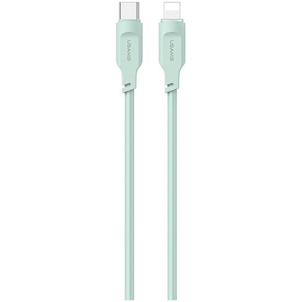 Kabel USB Usams USB-C - Lightning 1.2 m Zielony (brak)