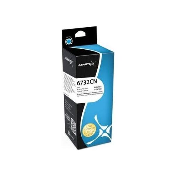Tusz Asarto Tusz Asarto do Epson 6732CN | C13T67324A | 70ml | cyan