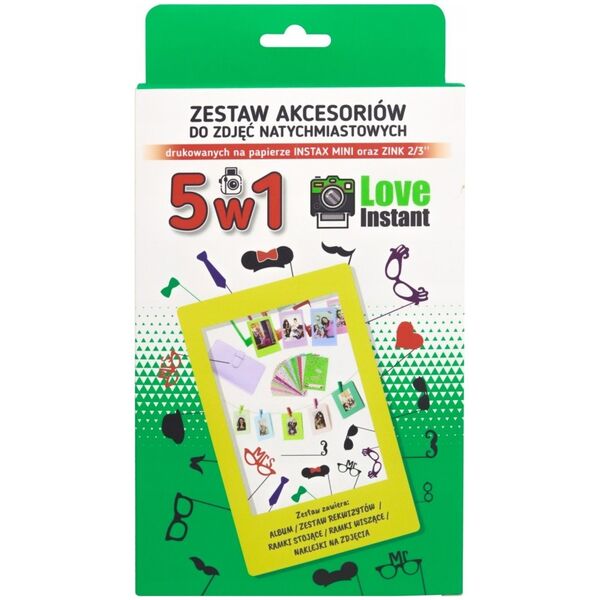 LoveInstant Zestaw 5w1 Akcesoria Do Fujifilm Fuji Instax 40 11 9 8 7 Evo Liplay 90 70