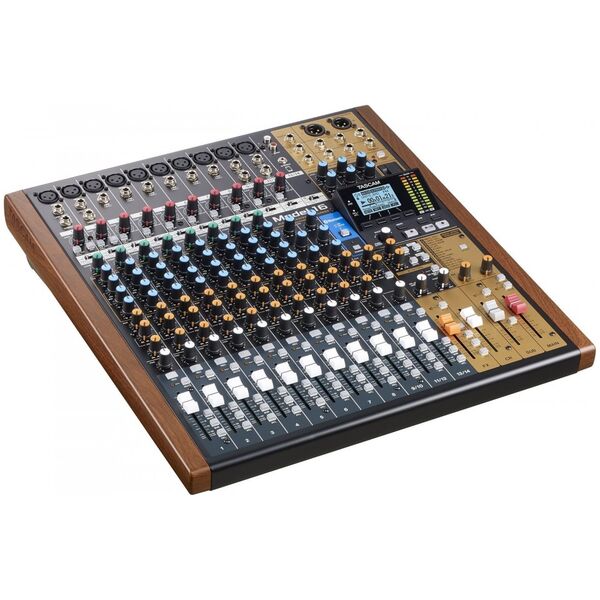 Tascam Tascam Model 16 - 14-kanałowy mikser analogowy z 16-ścieżkowym, cyfrowym rejestratorem